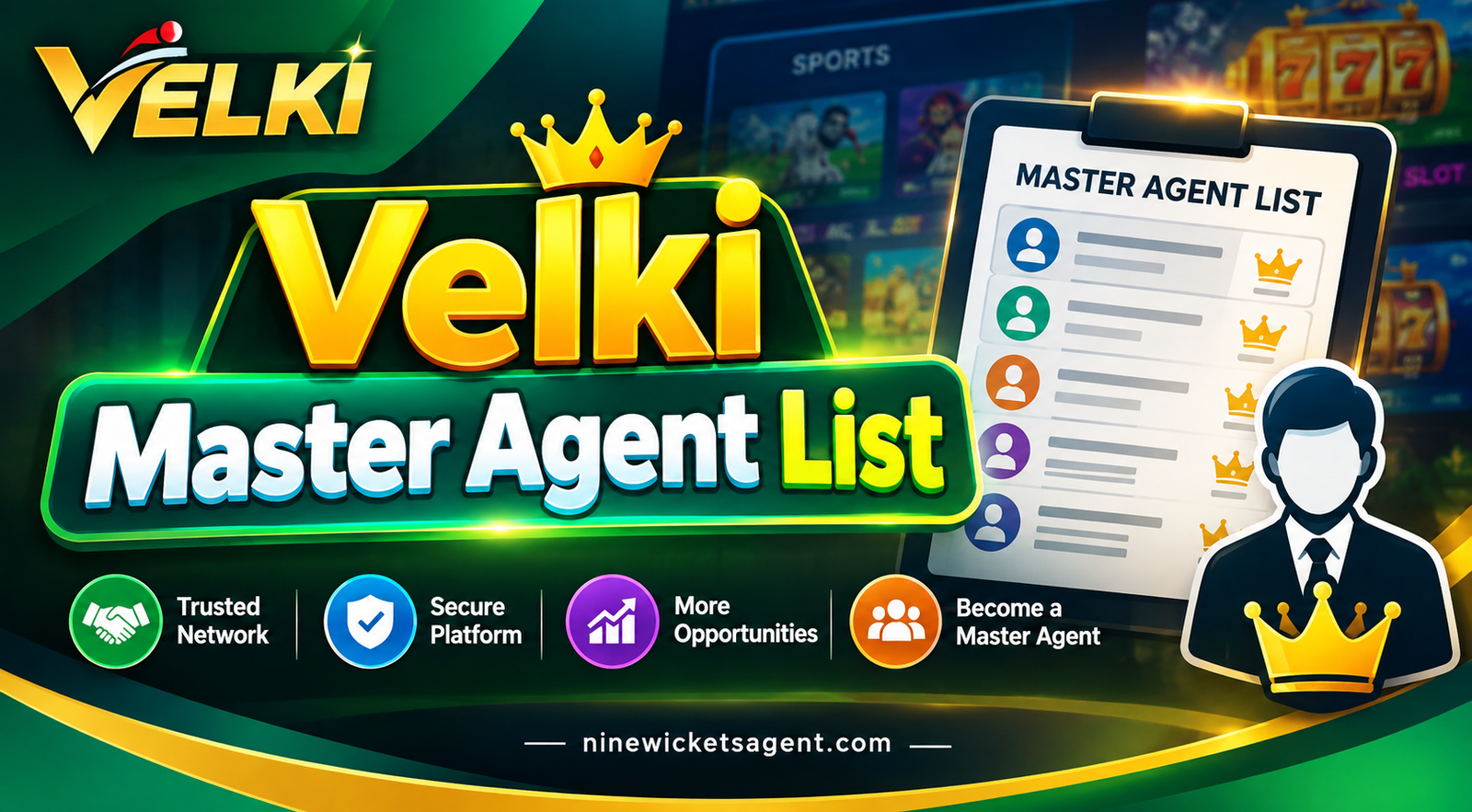 Velki Master Agent List – 2026